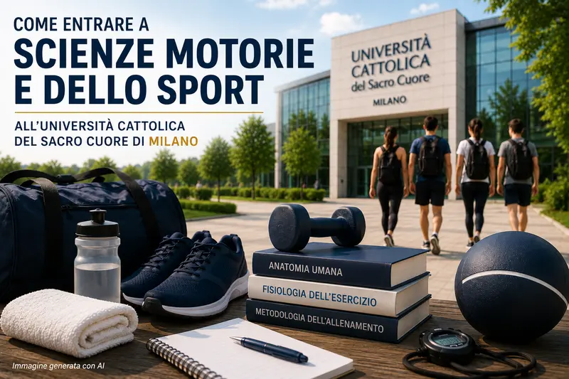 Come entrare a Scienze Motorie e dello Sport alla Cattolica di Milano Come entrare a Scienze Motorie e dello Sport alla Cattolica di Milano